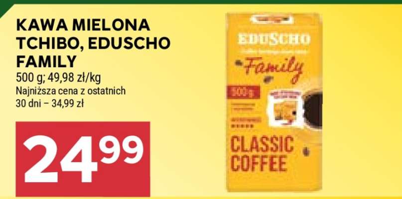 Kawa mielona Tchibo Eduscho Family