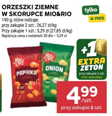 Orzeszki ziemne w skorupce MIO&RIO