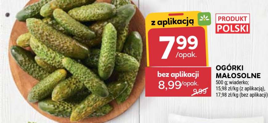 Ogórki małosolne