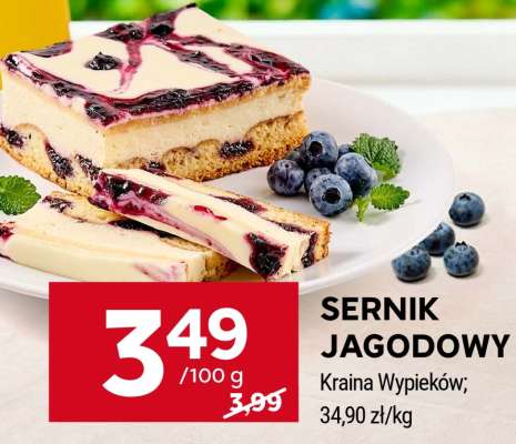 Sernik Jagodowy