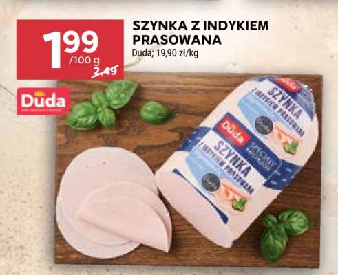Szynka z indykiem prasowana*