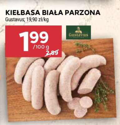 Kiełbasa biała parzona