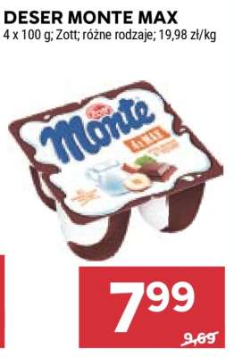 Deser Monte Max
