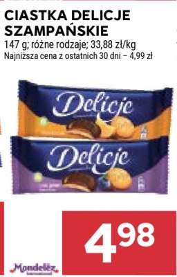 Ciastka Delicje Szampańskie