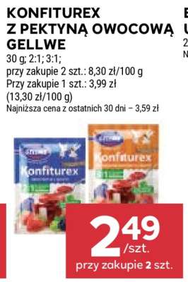 Konfiturex z pektyną owocową Gellwe