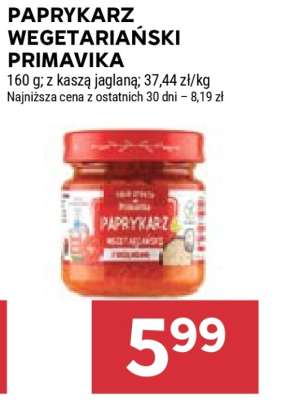Paprykarz wegetariański PRIMAVIKA