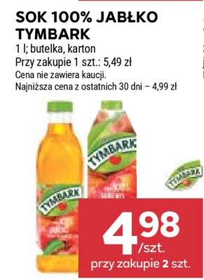 Sok 100% jabłko Tymbark