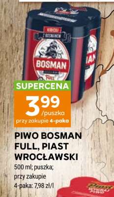 Piwo Bosman Full, Piast Wrocławski