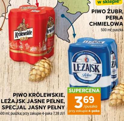 Piwo Królewskie, Leżajsk Jasne Pełne, Specjał Jasny Pełny