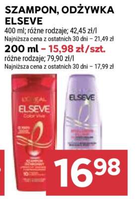 Szampon, Odżywka Elseve