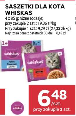 Saszetki dla kota Whiskas