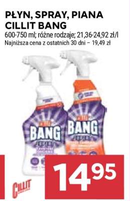 Płyn, spray, piana Cillit Bang