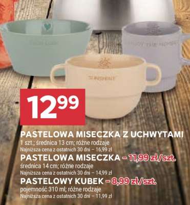 PASTELOWA MISECZKA Z UCHWYTAMI
