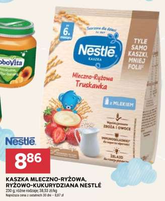 Kaszka mleczno-ryżowa, ryżowo-kukurydziana Nestlé