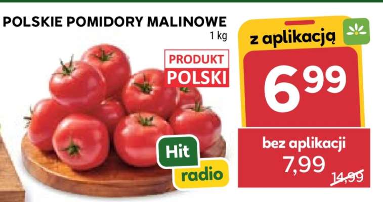 Polskie pomidory malinowe