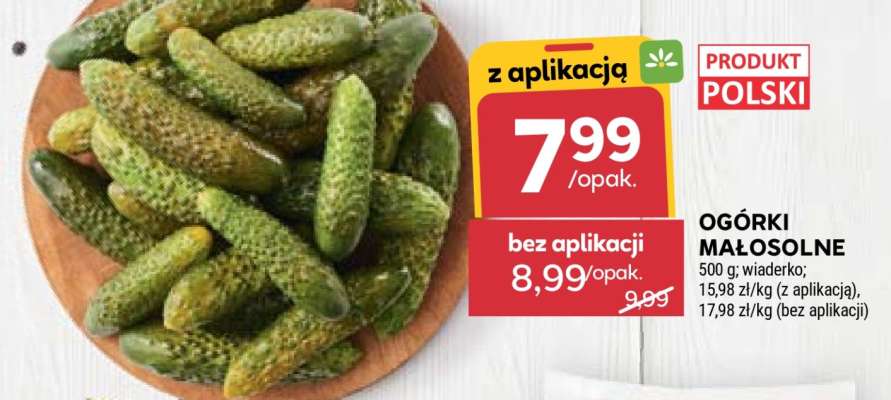 Ogórki małosolne