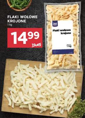 Flaki wołowe krojone