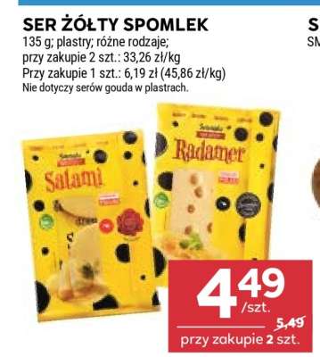Ser żółty Spomlek