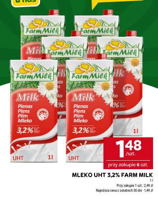 MLEKO UHT 3,2% FARM MILK