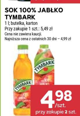Sok 100% jabłko Tymbark