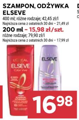 Szampon, Odżywka Elseve