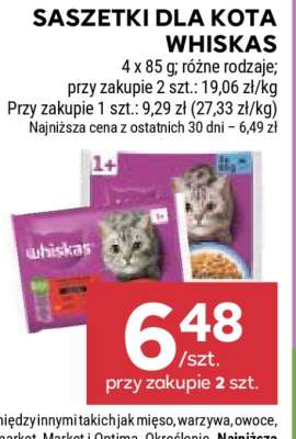 Saszetki dla kota Whiskas