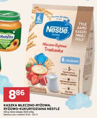 Kaszka mleczno-ryżowa, ryżowo-kukurydziana Nestlé