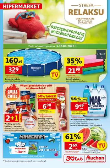 Gazetka Auchan - 5.06.2026 - 10.06.2026.