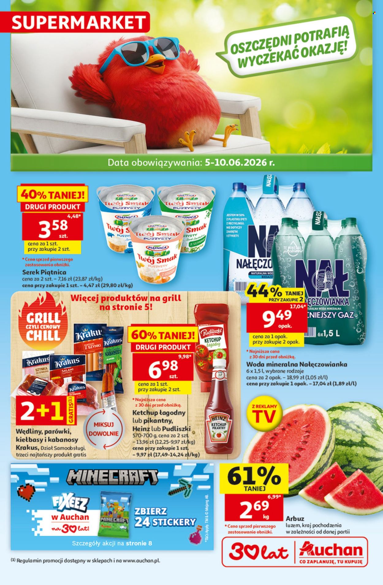 Leták Auchan - 5.6.2026 - 10.6.2026. Strana 1