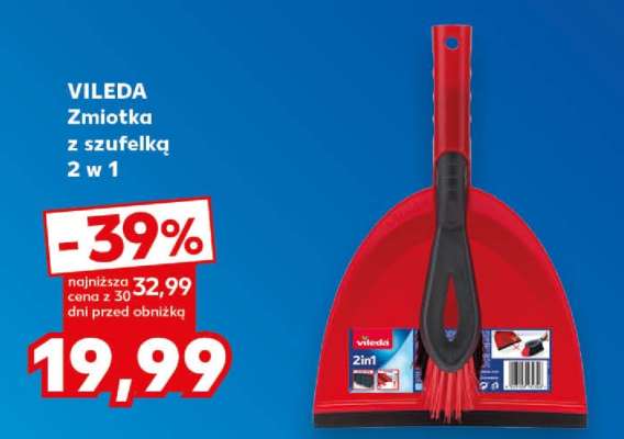 VILEDA Zmiotka z szufelką 2 w 1