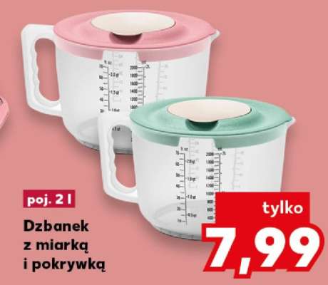 Dzbanek z miarką i pokrywką