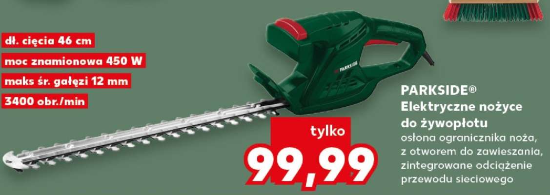 PARKSIDE® Elektryczne nożyce do żywopłotu
