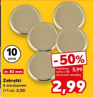 Zakrętki 6-zaczepowe