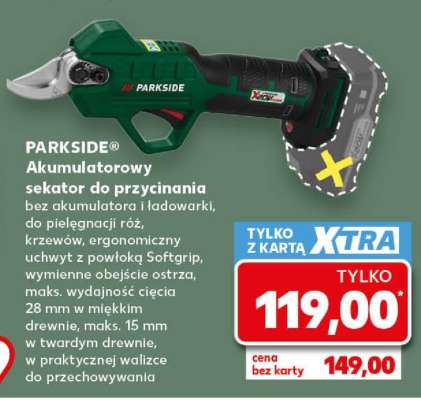 PARKSIDE® Akumulatorowy sekator do przycinania