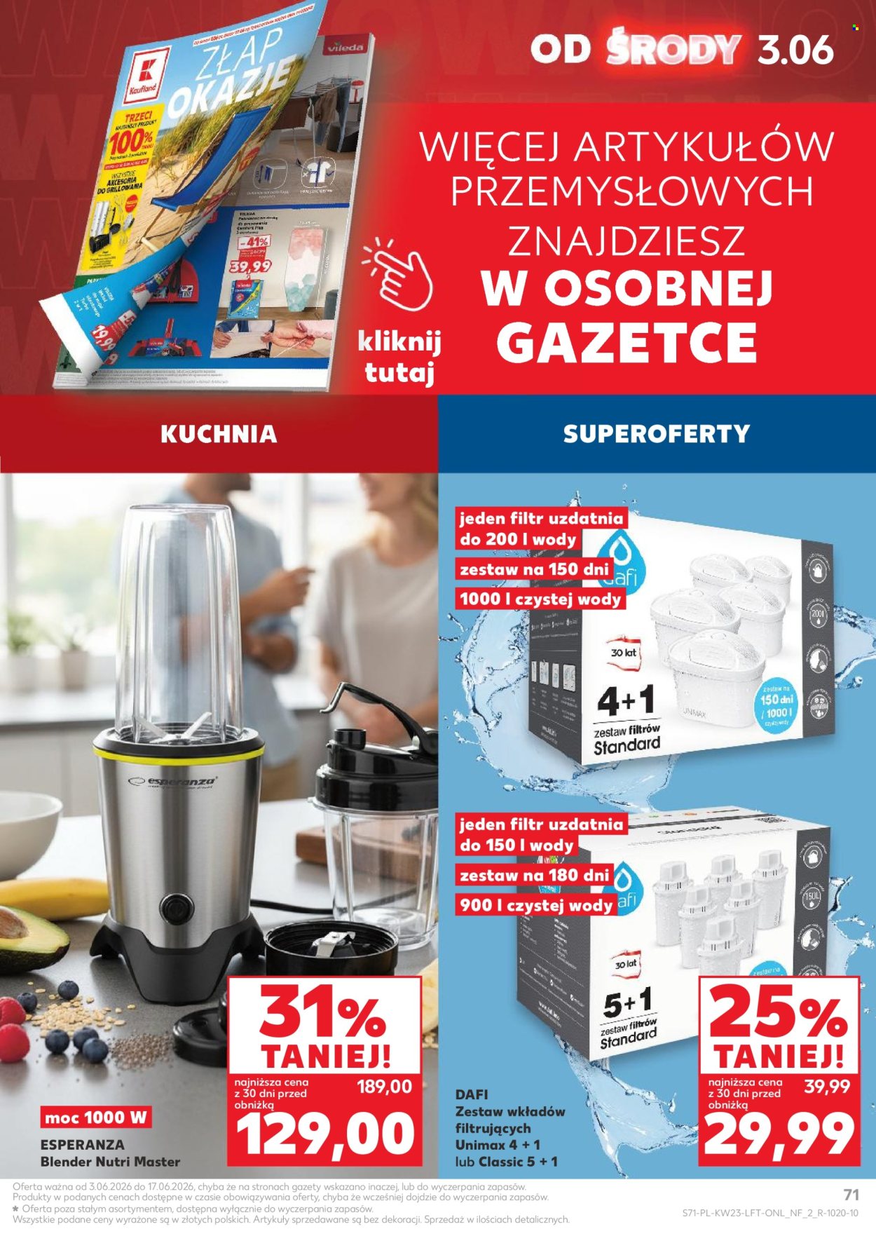 Leták Kaufland - 3.6.2026 - 10.6.2026. Strana 71