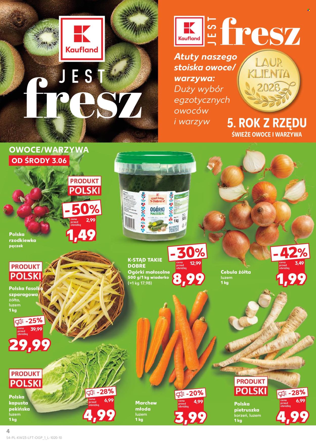 Leták Kaufland - 3.6.2026 - 10.6.2026. Strana 4