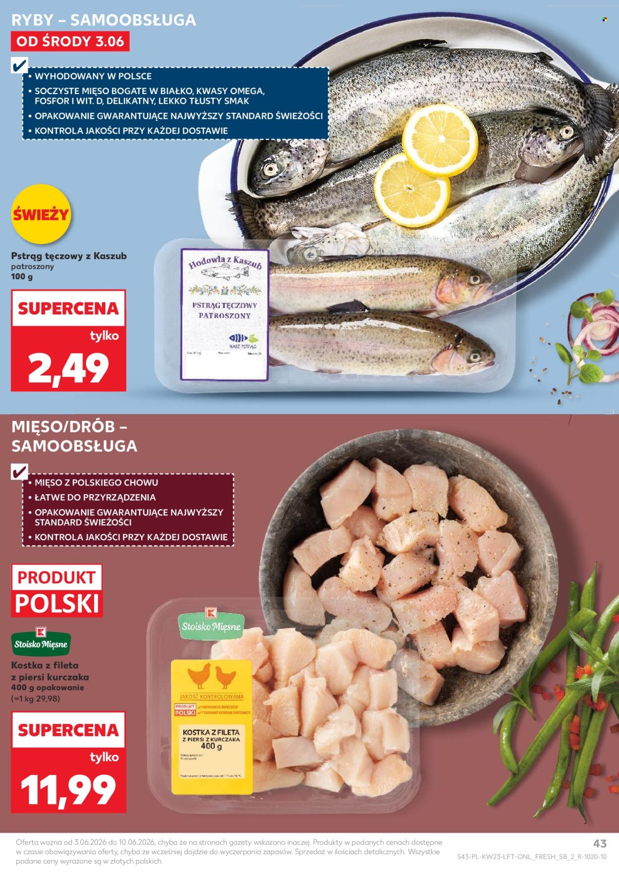 Gazetka Kaufland - 3.06.2026 - 10.06.2026. Strona 43