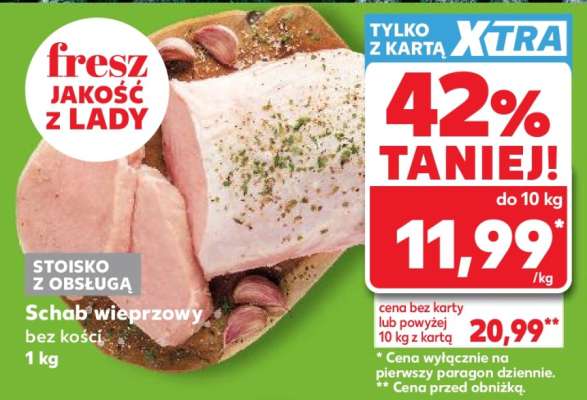 Schab wieprzowy bez kości