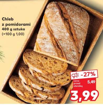 Chleb z pomidorami 400 g sztuka