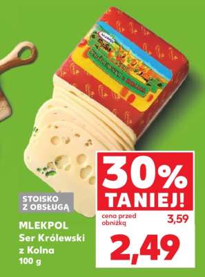 MLEKPOL Ser Królewski z Kolna 100 g