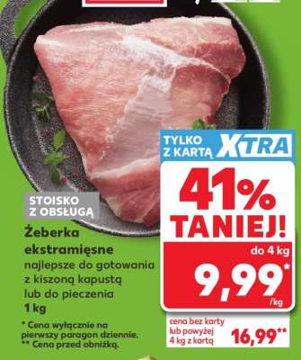 Żeberka ekstramięsne