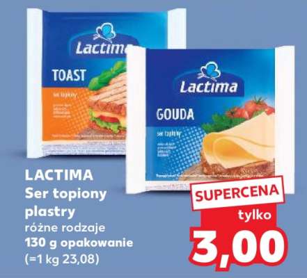 Lactima Ser topiony - plastry