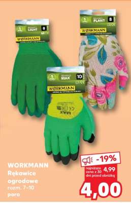 WORKMANN Rękawice ogrodowe