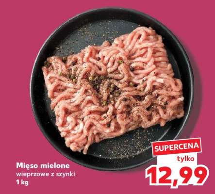Mięso mielone wieprzowe z szynki 1 kg