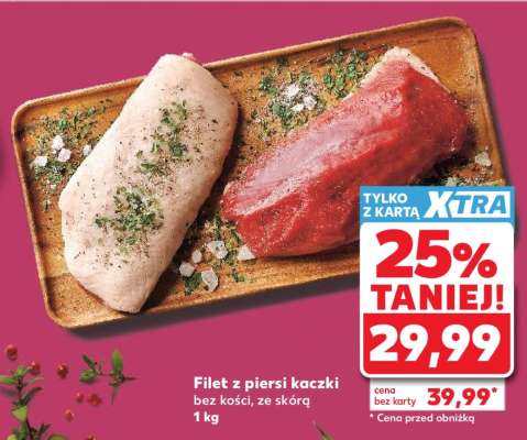 Filet z piersi kaczki