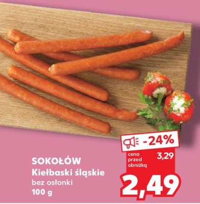 SOKOŁÓW Kiełbaski śląskie