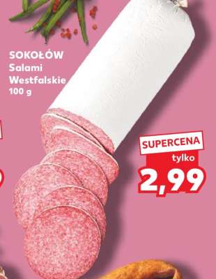 SOKOŁÓW Salami Westfalskie 100 g