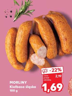 MORLINY Kiełbasa śląska 100 g