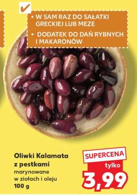 Oliwki Kalamata z pestkami