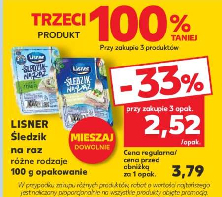 LISNER Śledzik na raz